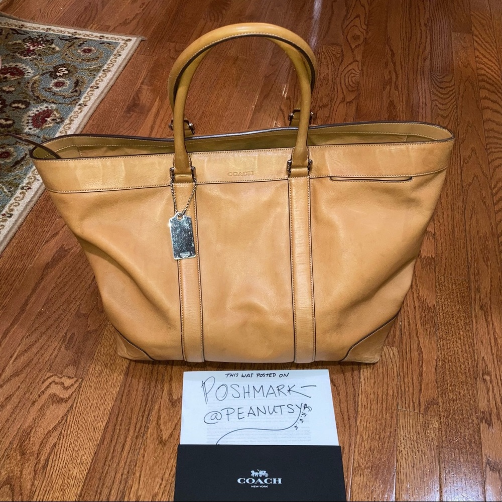 Coach duffle XL bleeker weekender tan 70602
